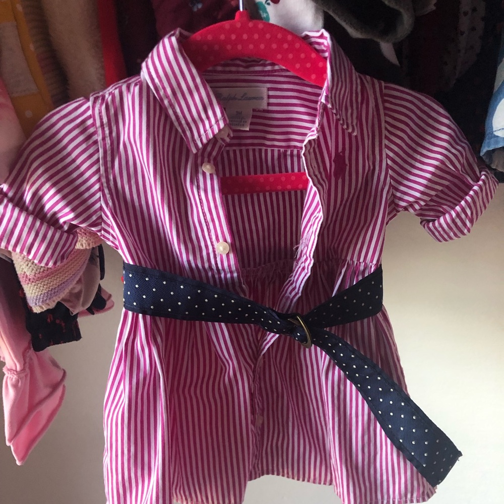 Ralph Lauren babygirl dress 3 months
